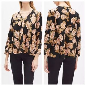 🖤MASAI Black Wood Rose Print Top🖤